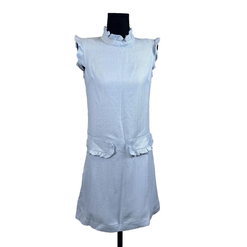 The Beaufort Bonnet Company Hart's Happy Race Day Herringbone Dress XS